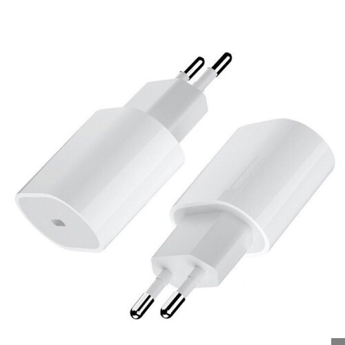 Chargeur mural USB-C 20 W, charge rapide, compatibilité universelle, sécurité avancée, design compact 1