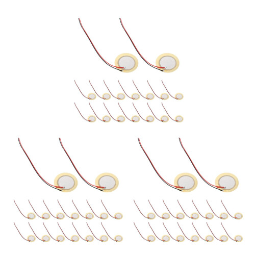 105Pcs Copper Piezo Buzzer Sensor for Guitar Drum Electronic Sounder 2