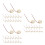 105Pcs Copper Piezo Buzzer Sensor for Guitar Drum Electronic Sounder 4