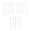 30Pcs Durable ABS Spool Holder Set for Household Sewing Machines White 6