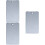 3Pcs Grey Waterproof Massage Bed Covers with Hole Elastic Salon Sheets 7