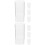 8Pcs Premium Glass Water Cups Stackable Square Glasses for Kitchen Use 4