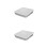 2Sets Stainless Steel Roasting Pan with Lid Multiuse Oven Baking Rack 7
