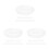 30Pcs Transparent Planter Saucers Durable Plastic Drip Trays for Pots 5