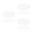 30Pcs Transparent Planter Saucers Durable Plastic Drip Trays for Pots 7