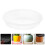 30Pcs Transparent Planter Saucers Durable Plastic Drip Trays for Pots 8