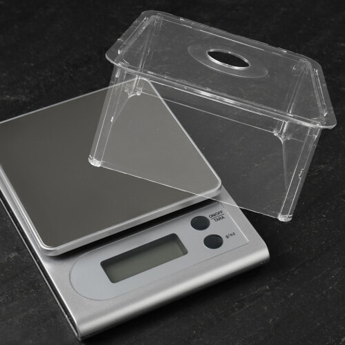 1Plastique Capot Transparent Pour Balance Précise Usage Maison Labo 2