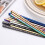 Baguettes de forme carrée en acier-Couleurs mélangées 5