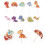 90Pcs Creative Dinosaur Cake Picks for Party Cake Decoration 10