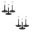 6Pcs Stable PVC Figurine Holder for Dolls Figures Display 2