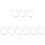 9Pcs Silver Chinese Lute Practice Strings for Pipa Use 2
