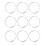 9Pcs Silver Chinese Lute Practice Strings for Pipa Use 8