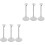 6Pcs Stable White Doll Stand Support Adjustable PVC Figure Display 2