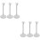 6Pcs Stable White Doll Stand Support Adjustable PVC Figure Display 5