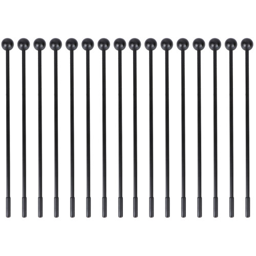 2Pcs Handheld Black Kids Drum Stick Drum Hammer Teaching Aid Gift 1