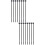 2Pcs Handheld Black Kids Drum Stick Drum Hammer Teaching Aid Gift 7