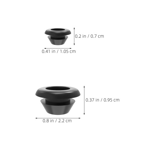 1Set Gummidichtungsringe Für Kabel, Flexibles Grommet-Set 1