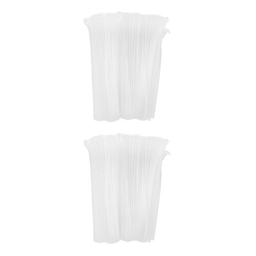4Rolls White DIY Flower Bouquet Wrap Mesh with Airflow Wave Design 2