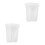 4Rolls White DIY Flower Bouquet Wrap Mesh with Airflow Wave Design 5