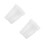 4Rolls White DIY Flower Bouquet Wrap Mesh with Airflow Wave Design 7