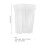 4Rolls White DIY Flower Bouquet Wrap Mesh with Airflow Wave Design 9
