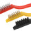 3Sets Assorted Color Crevice Cleaning Brush Set Durable Household Tool 4