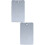 2Pcs Waterproof Grey Fitted Beauty Bed Sheets with Face Hole 7
