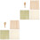 2Sets Sushi Rolling Mat Set Bamboo with Easy Clean Home Use 2