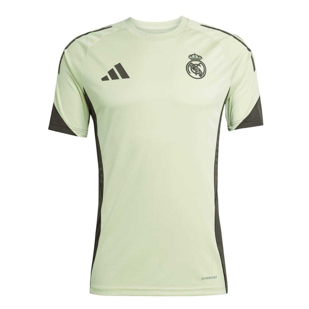 Adidas (S, ) Unisex Adult Tiro 25 Competition Real Madrid Cf Training Jersey Green
