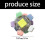 ABS Press Sensory Handheld Mechanical Toy Clicks-colorful 3