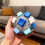 ABS Press Sensory Handheld Mechanical Toy Clicks-colorful 4