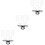 3Sets Langlebiger Plastik Lizard Feeder Mit Wasser- Und Futterschale 5