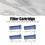 4 Pack Cleaner Filter Cartridge Kit 7