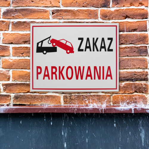 Extérieur Parking Privé Avertissement De Remorquage 2