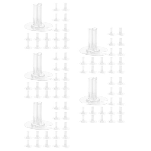 150Pièces Base Pour Arrangements Fleurs Transparent Adhésif 1