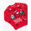 Among Us Christmas Jumper (Boys Red) 2