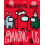Among Us Christmas Jumper (Boys Red) 5