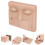 2Pièces Mannequin Cils Silicone Kit Pratique Extensions 8