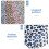 5Pièces Tissu Coton Doux Pour DIY Patchwork 5