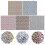 5Pièces Tissu Coton Doux Pour DIY Patchwork 7