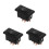 3Pièces Interrupteur Lève-Vitre ABS Noir Compatible Remplacement Auto 4