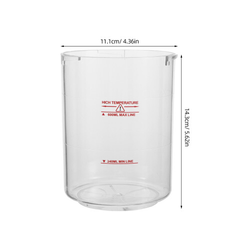 2Pièces Bac À Eau Transparent ABS Pour 1