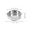 2Pièces Panier Acier Inoxydable Argent Pour Cuisine 9