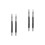 2Ensembles Outil Pointeau Double Tête Acier Carbone Argent Polyvalent 3