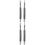 2Ensembles Outil Pointeau Double Tête Acier Carbone Argent Polyvalent 4