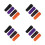 16Rouleaux Ruban Mesh Doux Pour Couronnes DIY Halloween 4