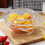 2Pièces Couvercles Alimentaires Verre Transparent Usage Micro-Ondes 8