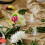 150Pcs Plastic Transparent Flower Stem Holders Adhesive Display Bases 9