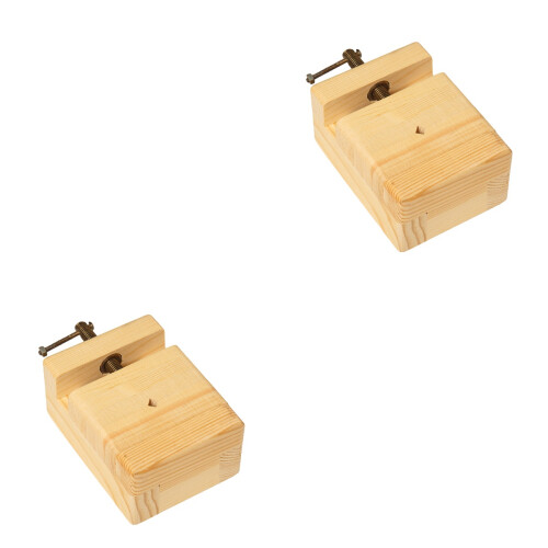 2Pièces Outil Sceau Bois Précis Pour Artisanat Gravure 2