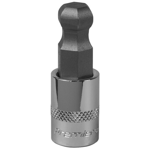 Sealey Sealey SBBH009 Ball-End Hex Socket Bit 12mm 3/8"Sq Drive